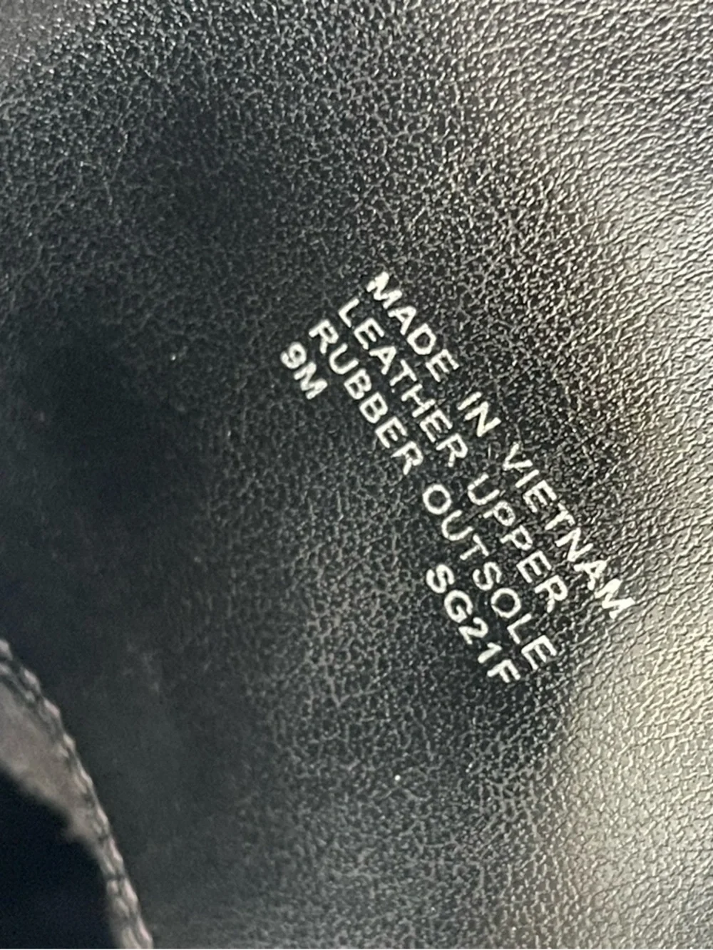 Michael Kore black leather tatum combat boots 9 - Picture 7 of 8